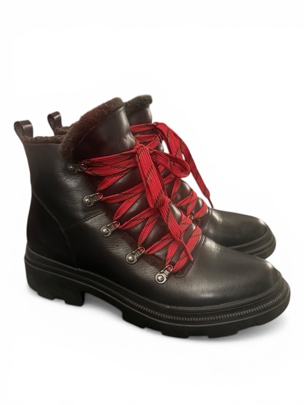 Naturalizer Women’s Julian Waterproof Boots- Black Leather Upper- Size 8.5